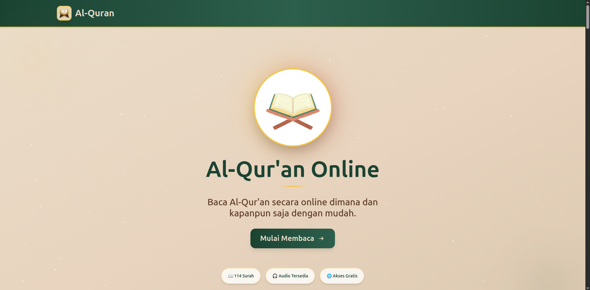 Website Al-Quran